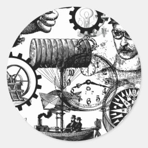Adesivo steampunk