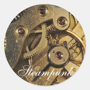 Adesivo Steampunk: Brass Hearted. Mecanismo de monitoraç