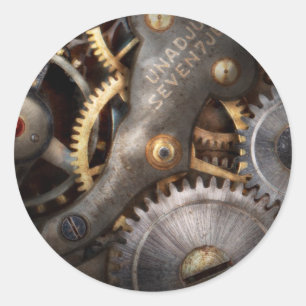 Adesivo Steampunk - Engrenagens - Horologia