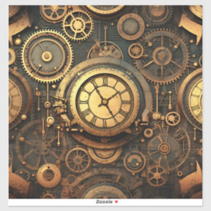 Adesivo Steampunk Vinyl Sticker