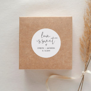 Adesivo STELLA Love is Sweet Favor 1,5" (folha de 20)