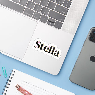 Adesivo Stella name fofo design