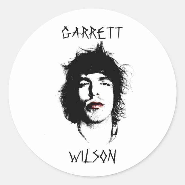Adesivo Stencil Garrett Wilson Sticker (Frente)