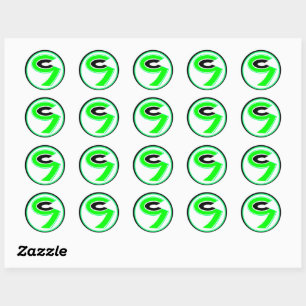 Adesivo Steph Cody Stickers (embalagem redonda de 20 unida