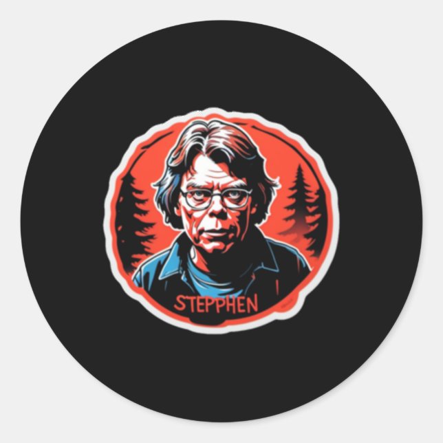 Adesivo Stephen King Sticker (Frente)