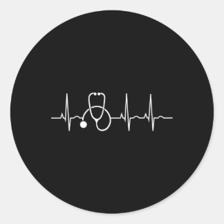 Adesivo Stethoscope Hebeat Ekg Enfermeiro Médico Enfermeir