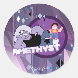 Adesivo Steven Universe   Gráfico de Caracteres Ametist