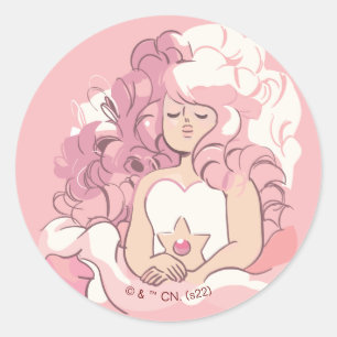 Adesivo Steven Universe   Ilustração de Rosa Quartz