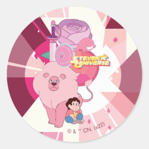 Adesivo Steven Universe   Rosa Quartz Legado