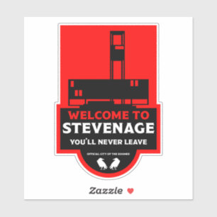 Adesivo Stevenage Reino Unido Hertfordshire