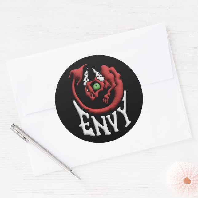Adesivo Stick it to your Sin Envy Devil (Envelope)