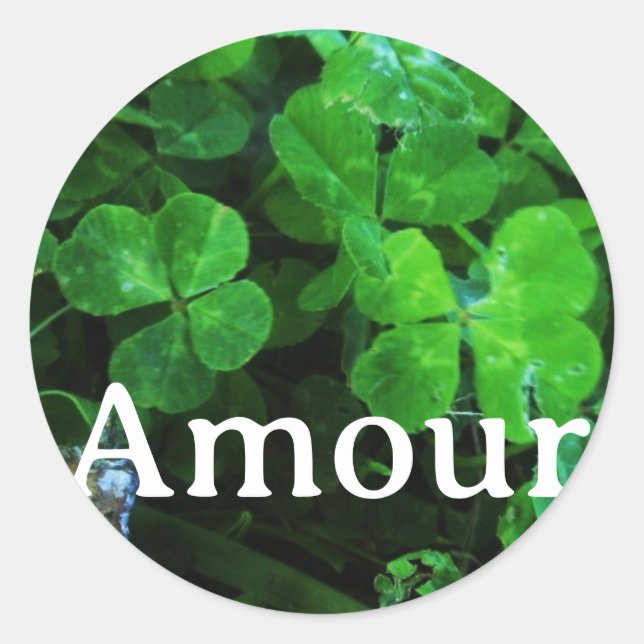 Adesivo Sticker 'Amour' (Frente)