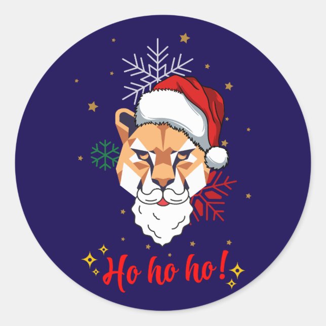 Adesivo sticker animal ho ho ho  (Frente)