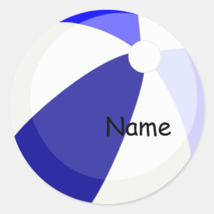 Adesivo Sticker Blue Name