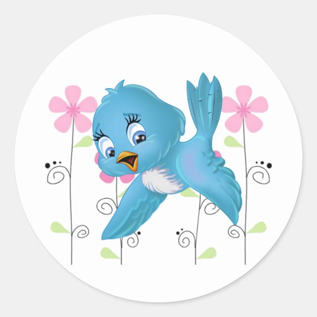 Adesivo Sticker-Bluebird (Frente)