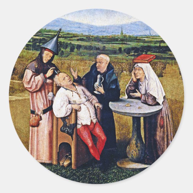Adesivo Sticker: Bosch - Pedra da Loucura (Frente)