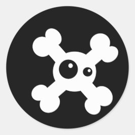 Adesivo sticker Cabeça de Morte