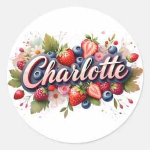 Adesivo Sticker Charlotte Berry Floral Design