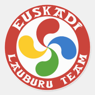 Adesivo Sticker cruz basca