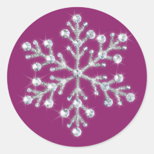 Adesivo Sticker Crystal Snowflake
