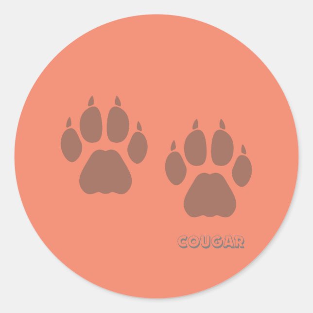 Adesivo sticker custom cougar (Frente)