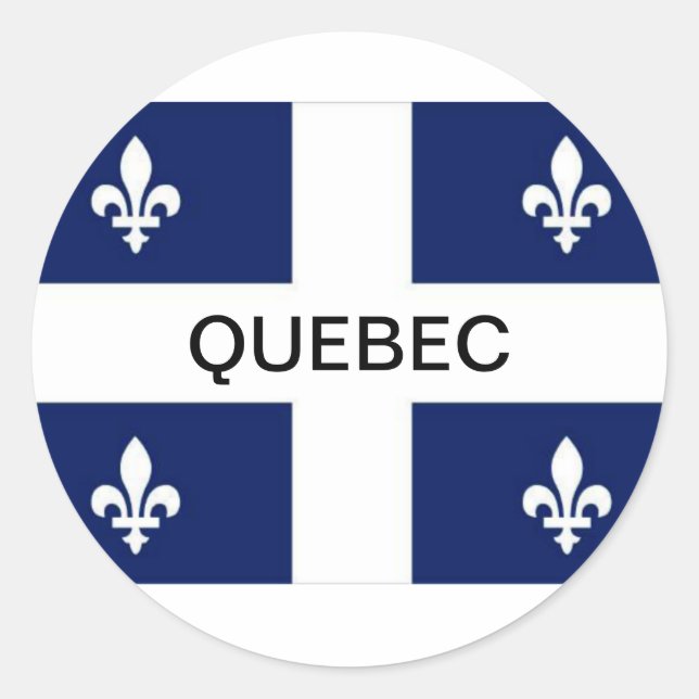 Adesivo Sticker da Província de Quebec (Frente)