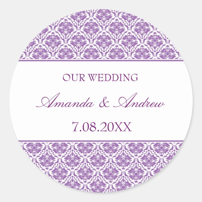 Adesivo Sticker ~ Damask Stripe 12 (Frente)