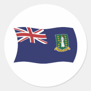 Adesivo Sticker das Ilhas Virgens Britânicas
