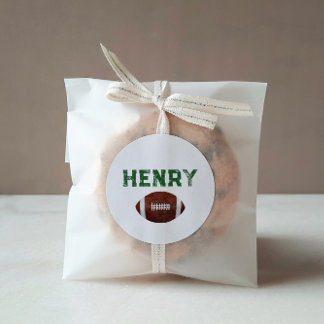 Adesivo Sticker de Aniversário de Futebol