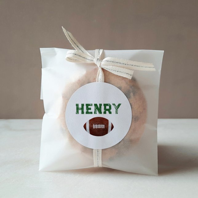 Adesivo Sticker de Aniversário de Futebol (Criador carregado)