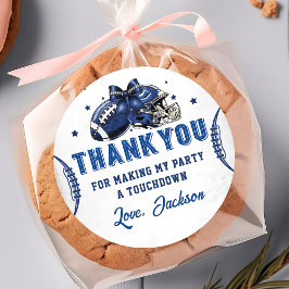 Adesivo Sticker de Aniversário de Futebol