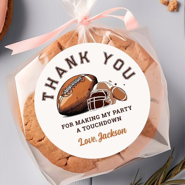 Adesivo Sticker de Aniversário de Futebol (Criador carregado)