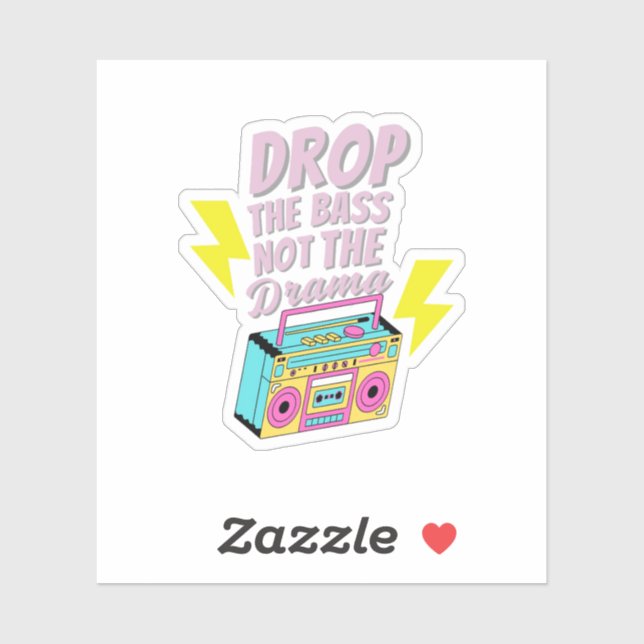 Adesivo Sticker de Cotação de pop (Folha)