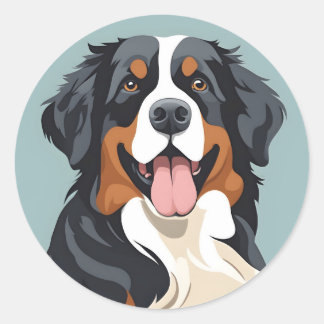 Adesivo Sticker de Monta Bernese
