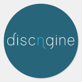 Adesivo Sticker Discngine Blue