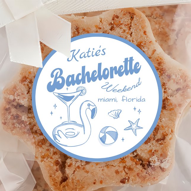 Adesivo Sticker do último Bachelorette Party (Criador carregado)