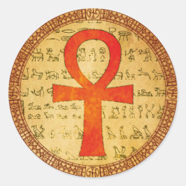 Adesivo Sticker Egípcio - Ankh Cross