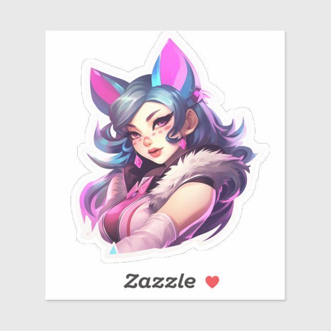 Adesivo Sticker Enchanting Gaze (Folha)