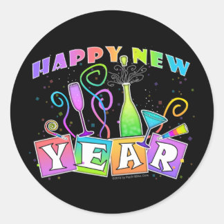 Adesivo Sticker - FELIZ ANO NOVO!