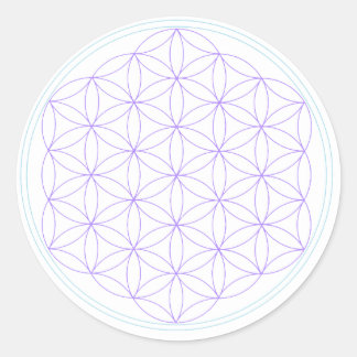 Adesivo Sticker Flower of Life watervitalizer