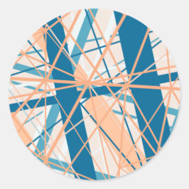 Adesivo Sticker Geométrico Summer Abstrato