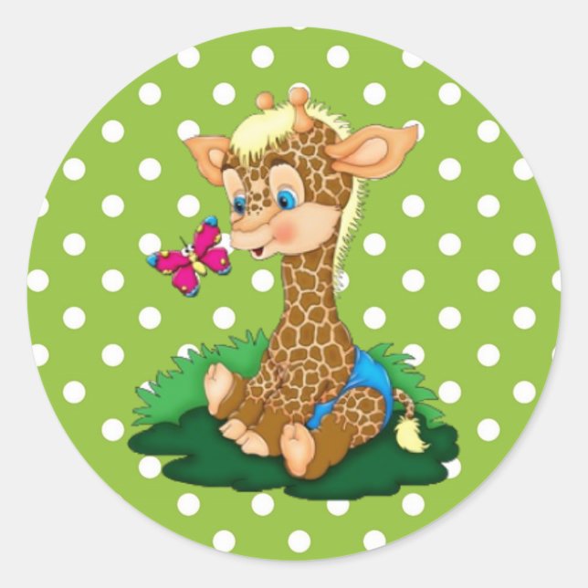 Adesivo Sticker/Girafa (Frente)