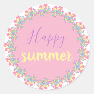 Adesivo Sticker Happy Summer