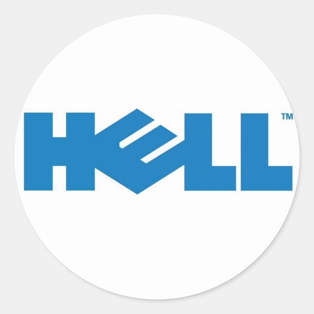 Adesivo Sticker Hell (Frente)