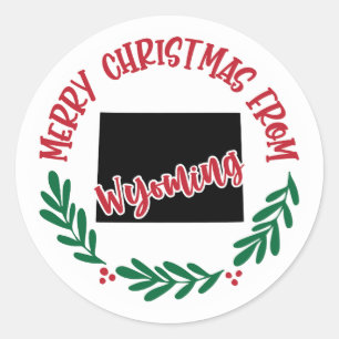Adesivo Sticker Holiday de Wyoming