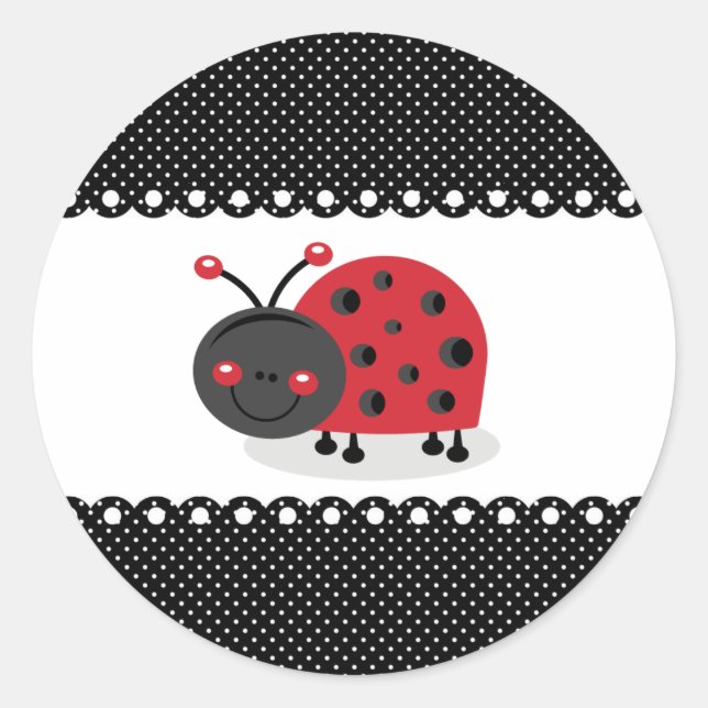 Adesivo Sticker/Lady Bug (Frente)