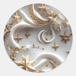 Adesivo Sticker – Luxury Alabaster White Celestial