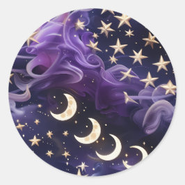 Adesivo Sticker – Luxury Royal Amethyst Celestial