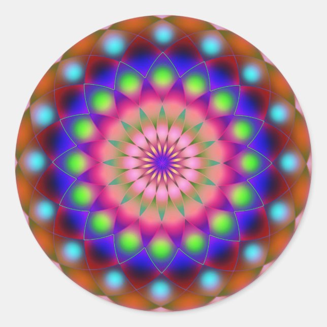Adesivo Sticker Mandala (Frente)