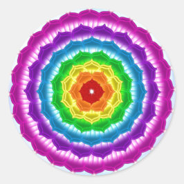 Adesivo Sticker mandala Chakra